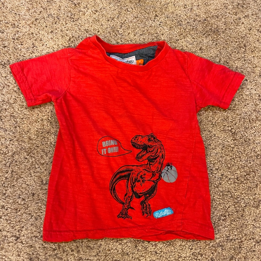 Boys Dino Tee, size 5